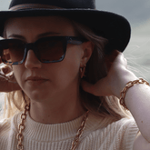 Vera Earrings, a stunning embodiment of bold and edgy style